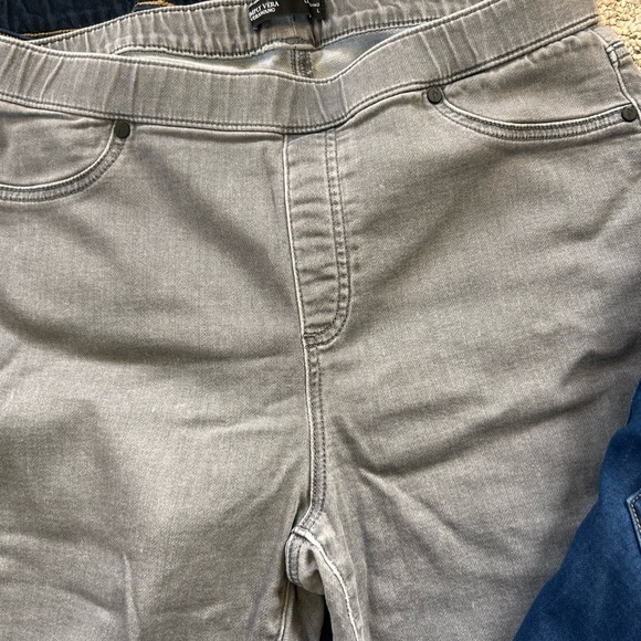 Lot of 6 pairs Size L Simply Vera Wang Jeggings - Picture 3 of 7